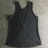 Yoga Tank Top  Quick Dry Loose design  Fitness Vest  Women's Workout Yoga Top T-Shirts  Exercise  Sports Vest Gym Clothes - unitedstatesgoods