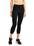 Women's Active Mesh Insert Performance Capri Legging - unitedstatesgoods