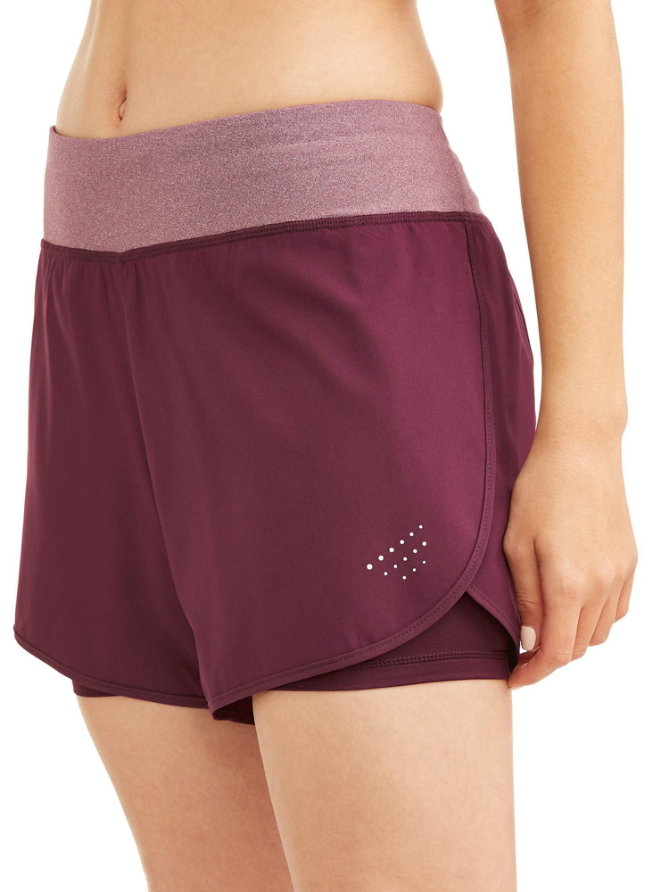 Women's Core Active 5 2fer Stretch Woven Running Short - unitedstatesgoods