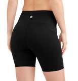 Avia Women's Core Flex Tech Compression Bike Short with Media Pocket - unitedstatesgoods