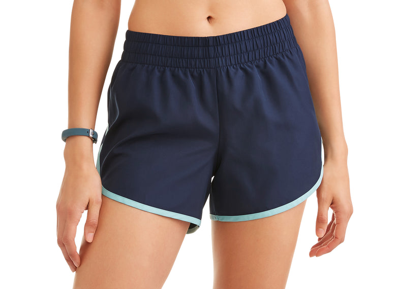 women's active woven running shorts with built-in liner - unitedstatesgoods