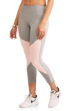 Women's Active Heathered Colorblock Performance Leggings - unitedstatesgoods