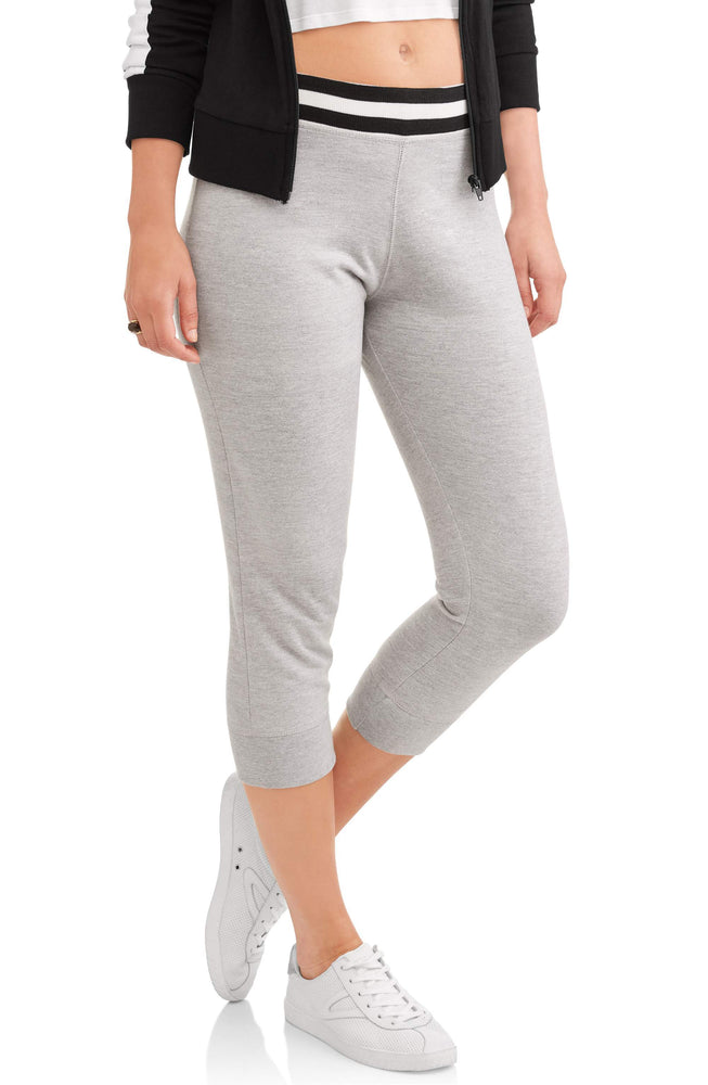 Women's Essential French Terry Stripe Waistband Lounge Jogger Pants - unitedstatesgoods