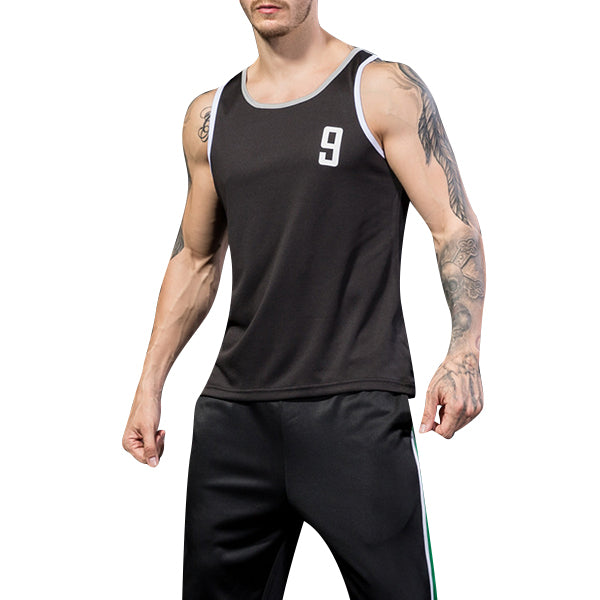 Mens Breathable Sweat Sleeveless Vest - unitedstatesgoods