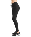 N.Y.L. Sport Women's Active Drawstring Performance Legging With Front Pockets - unitedstatesgoods