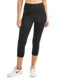 Avia Women's High Rise Colorblock Premium Flex Tech Compression Legging - unitedstatesgoods