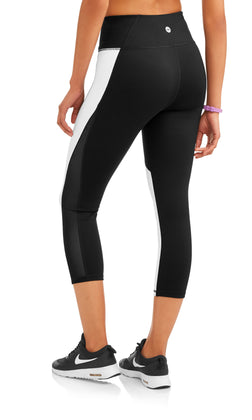 Avia Women's Core Flex Tech High Rise Colorblock Compression Legging - unitedstatesgoods