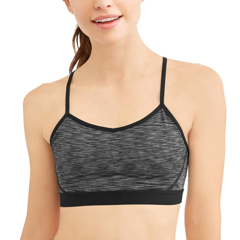 Women's Core Active Cami Sports Bra With Mesh Back - unitedstatesgoods