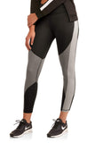 Women's Active Heathered Colorblock Performance Leggings - unitedstatesgoods