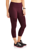 Women's Active Mesh Insert Performance Capri Legging - unitedstatesgoods