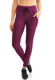 N.Y.L. Sport Women's Active Drawstring Performance Legging With Front Pockets - unitedstatesgoods