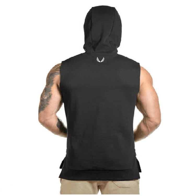 Mens ASRV Special Forces Muscle Hooded Vest Singlets Tank Tops Stringer Bodybuilding Fitness Clothes Sleeveless Shirts - unitedstatesgoods