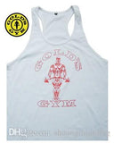 New 2017 Bodybuilding Vest Men GOLD'S sports Tank Top Professional GYM Fitness mens Tank Top Size M-XXL - unitedstatesgoods