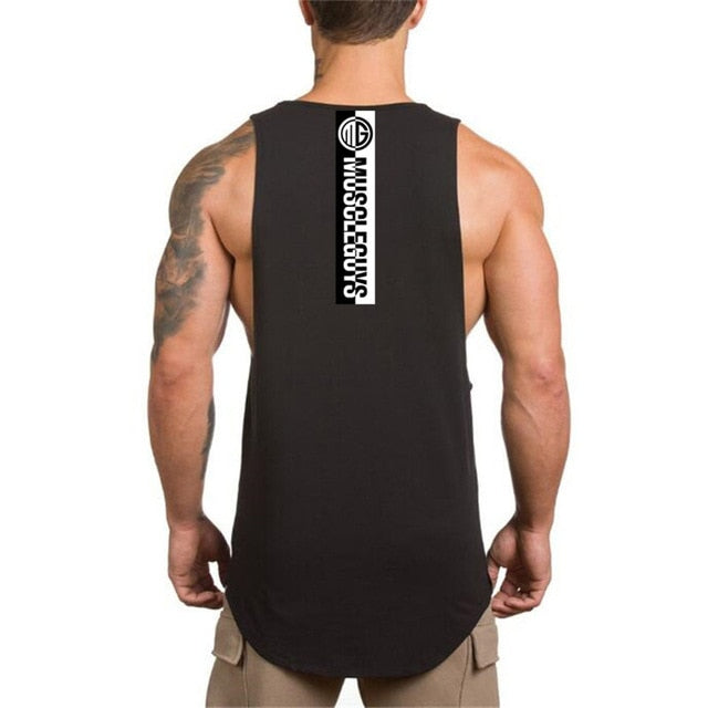 NO PAIN NO GAIN clothing bodybuilding stringer - unitedstatesgoods