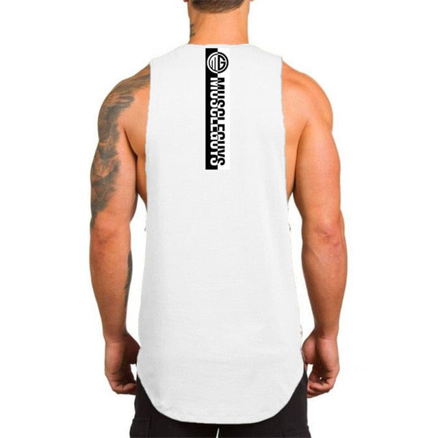 NO PAIN NO GAIN clothing bodybuilding stringer - unitedstatesgoods