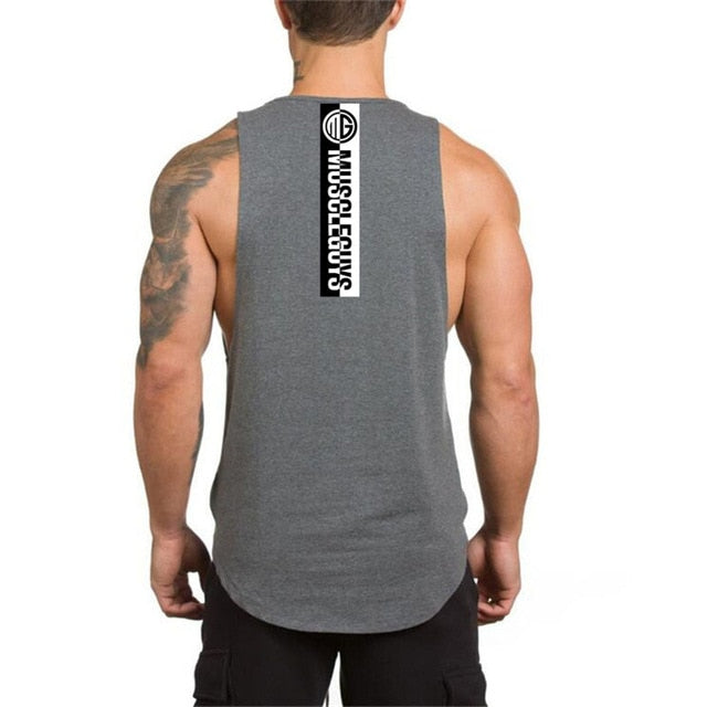 NO PAIN NO GAIN clothing bodybuilding stringer - unitedstatesgoods