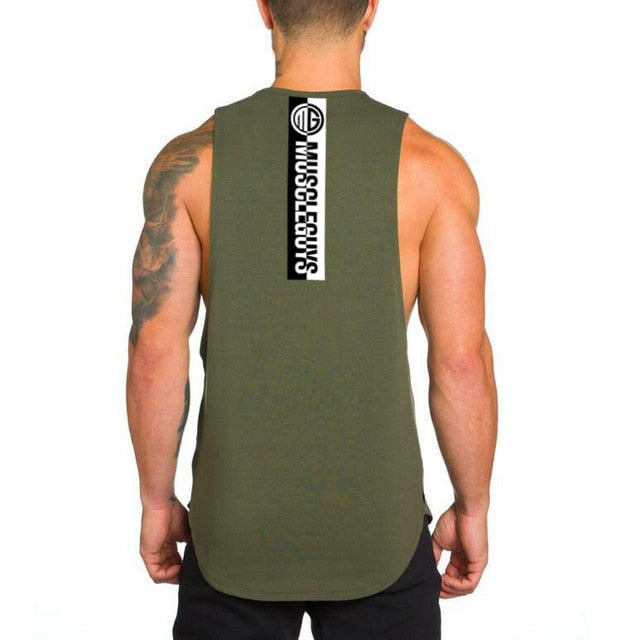 NO PAIN NO GAIN clothing bodybuilding stringer - unitedstatesgoods