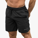 Summer Mens Run Jogging Shorts Gym Fitness Bodybuilding Workout Sports Sportswear Male Short Pants Knee Length Beach Sweatpants - unitedstatesgoods