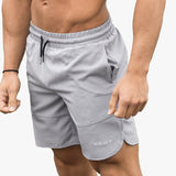 Summer Mens Run Jogging Shorts Gym Fitness Bodybuilding Workout Sports Sportswear Male Short Pants Knee Length Beach Sweatpants - unitedstatesgoods