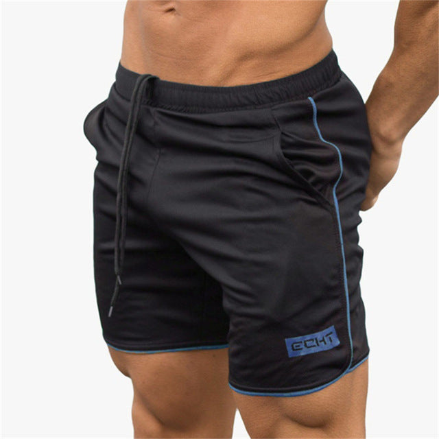 Summer Mens Run Jogging Shorts Gym Fitness Bodybuilding Workout Sports Sportswear Male Short Pants Knee Length Beach Sweatpants - unitedstatesgoods