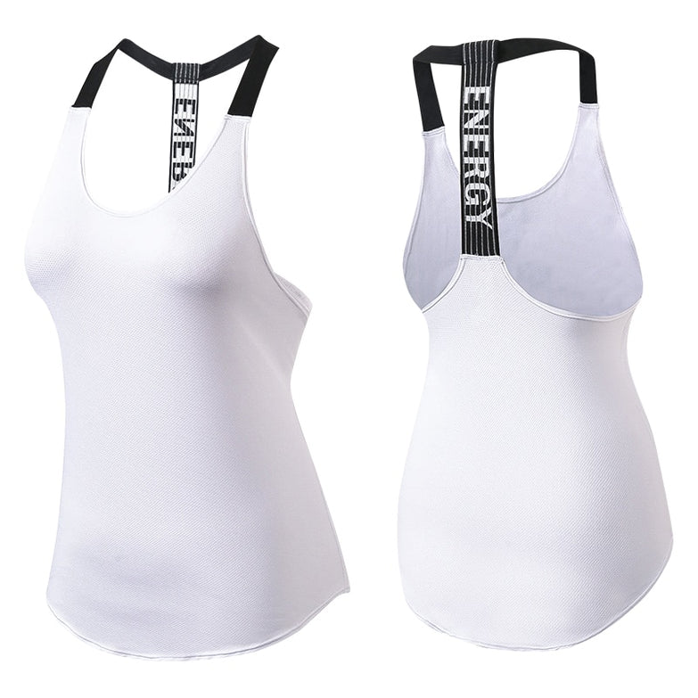 Quality Yoga Gym Tank Top Fitness t-shirts - unitedstatesgoods