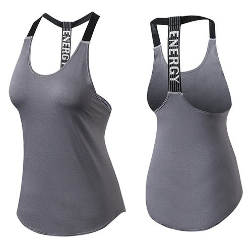 Quality Yoga Gym Tank Top Fitness t-shirts - unitedstatesgoods