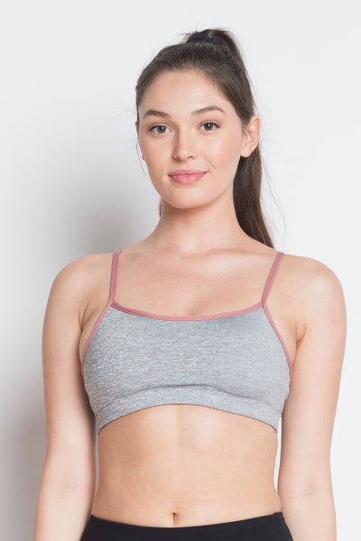 Crisscross Strap Back Sports Bra - unitedstatesgoods