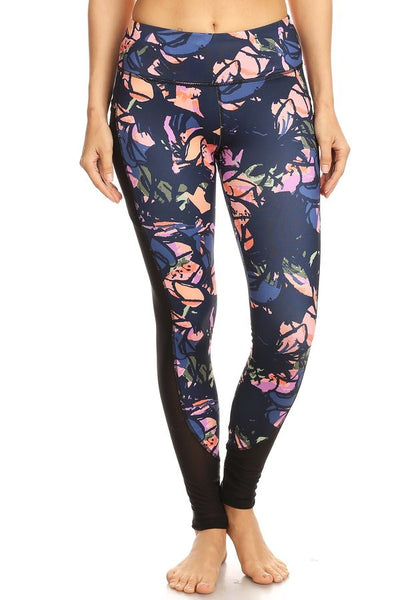 High Quality Printed Legging with Side Pockets - unitedstatesgoods