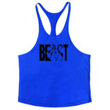 Muscleguys Cotton Gyms Tank Tops Men Sleeveless Tanktops - unitedstatesgoods