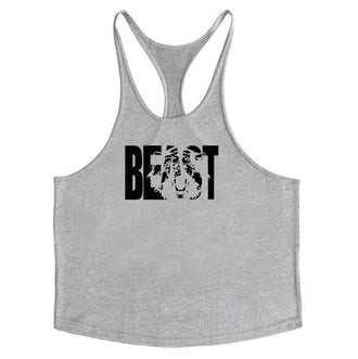 Muscleguys Cotton Gyms Tank Tops Men Sleeveless Tanktops - unitedstatesgoods