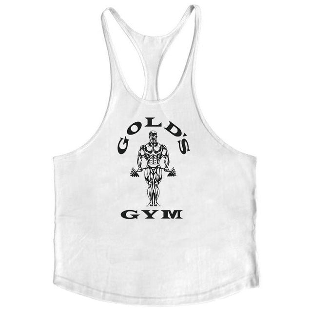 Muscleguys Cotton Gyms Tank Tops Men Sleeveless Tanktops - unitedstatesgoods