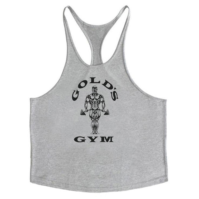 Muscleguys Cotton Gyms Tank Tops Men Sleeveless Tanktops - unitedstatesgoods