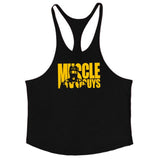 Muscleguys Cotton Gyms Tank Tops Men Sleeveless Tanktops - unitedstatesgoods