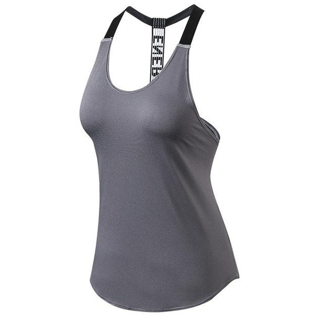 Sexy Yoga Vest Women Tights Gym Tank Top Quick Drying Running Sleeveless Sport Shirt Female Workout Fitness Tank Crop Tops - unitedstatesgoods