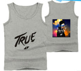 Mens Casual Tank Tops Summer Sleeveless T-shirt Vest Men Underwear Crew Neck Athletic Vest Sweden DJ Avicii Print Vests Tees Male Tops - unitedstatesgoods