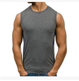 Men Casual Vests Athletic Active Tank Tops Camouflage Slim Fit Sleeveless Tshirts Tops - unitedstatesgoods