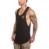 Brand Fitness Clothing Gyms singlets Men Tank Tops Mens Bodybuilding Stringers Tanktop workout golds Sporting Sleeveless T Shirt - unitedstatesgoods