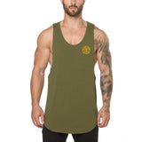 Brand Fitness Clothing Gyms singlets Men Tank Tops Mens Bodybuilding Stringers Tanktop workout golds Sporting Sleeveless T Shirt - unitedstatesgoods