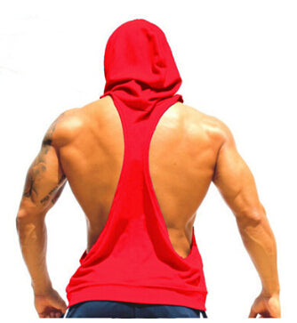 I SHAPED Vest for Men Underwear Summer Athletic Tank Tops Clothing Hooded Loose Tees Sleeveless - unitedstatesgoods