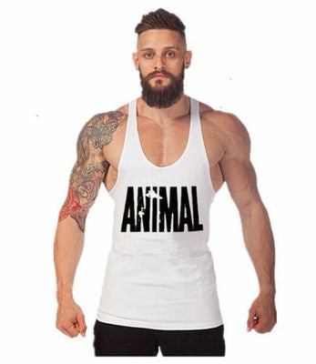 2019 Man High Quality Tank Top Muscle Bodybuilding Gym Tee Hot Sell Cotton Shirt Wholesale - unitedstatesgoods