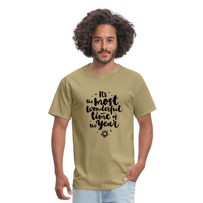 Wonderful time of the Year Men's T-Shirt - khaki