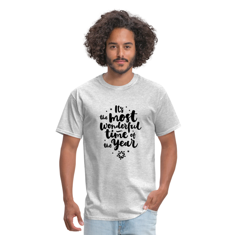 Wonderful time of the Year Men's T-Shirt - heather gray