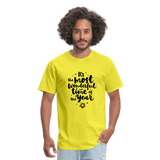 Wonderful time of the Year Men's T-Shirt - yellow